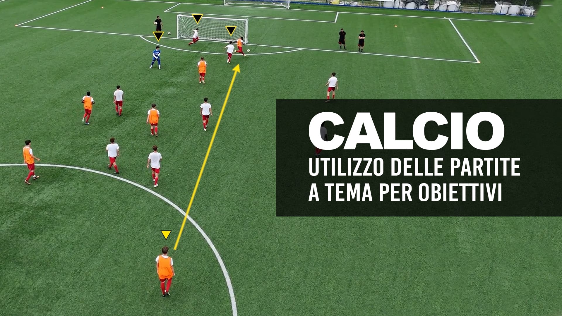 Calcio: utilizzo delle partite a tema per obbiettivi