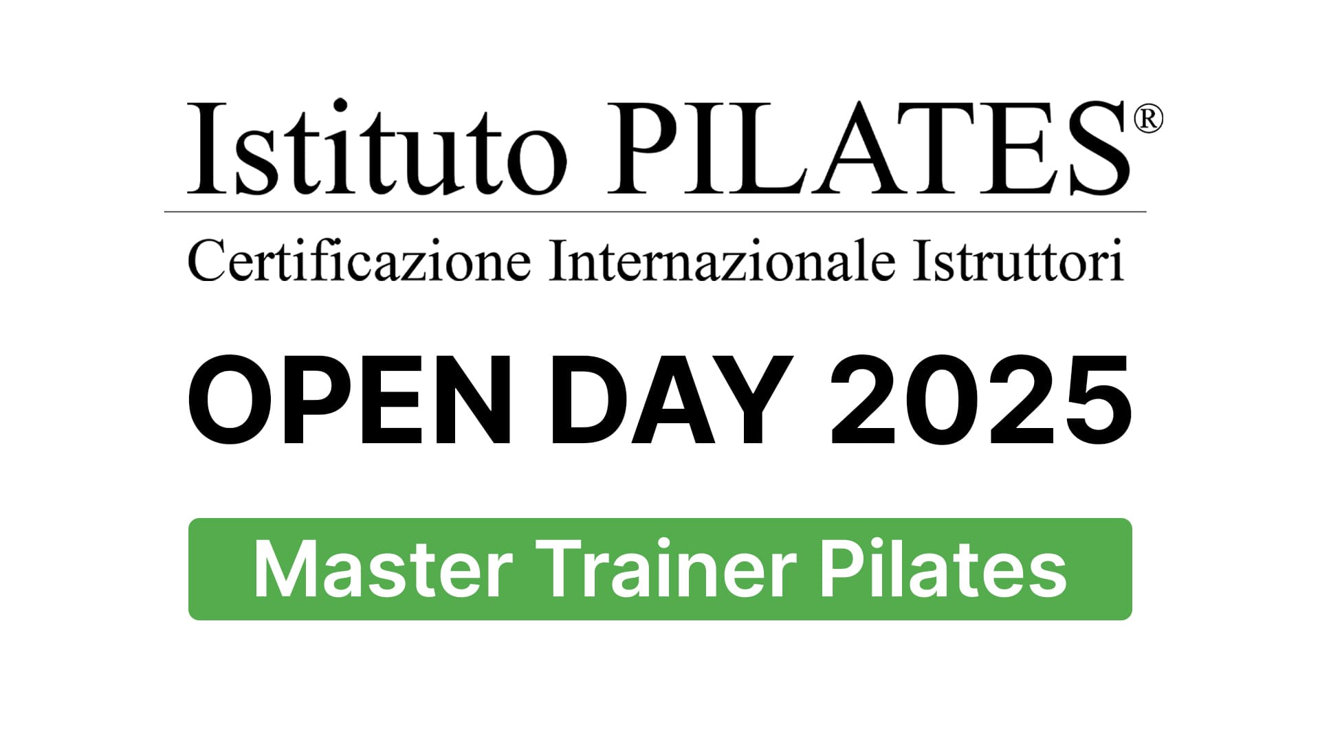 Open Day Istituto Pilates 