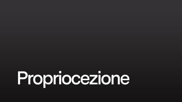 Propriocezione