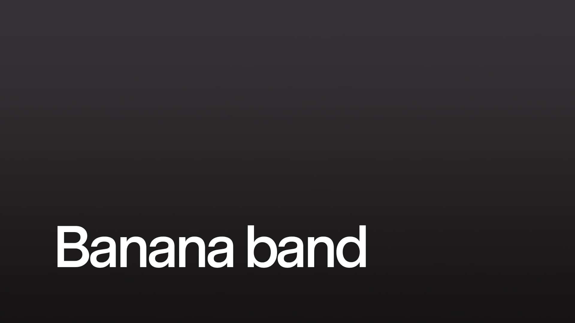 Banana band